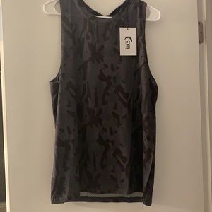 Zyia black camo chill tank RC XL new with tags